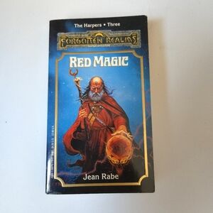 Red Magic by Jean Rabe Paperback Book